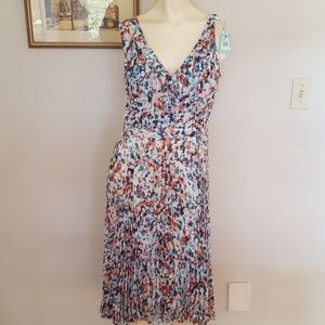 Anthropologie pleated dress by Tracey Reese 6 p